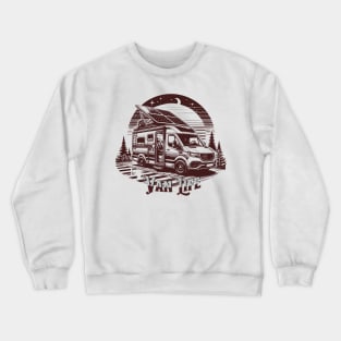 Van Life - On the road Crewneck Sweatshirt